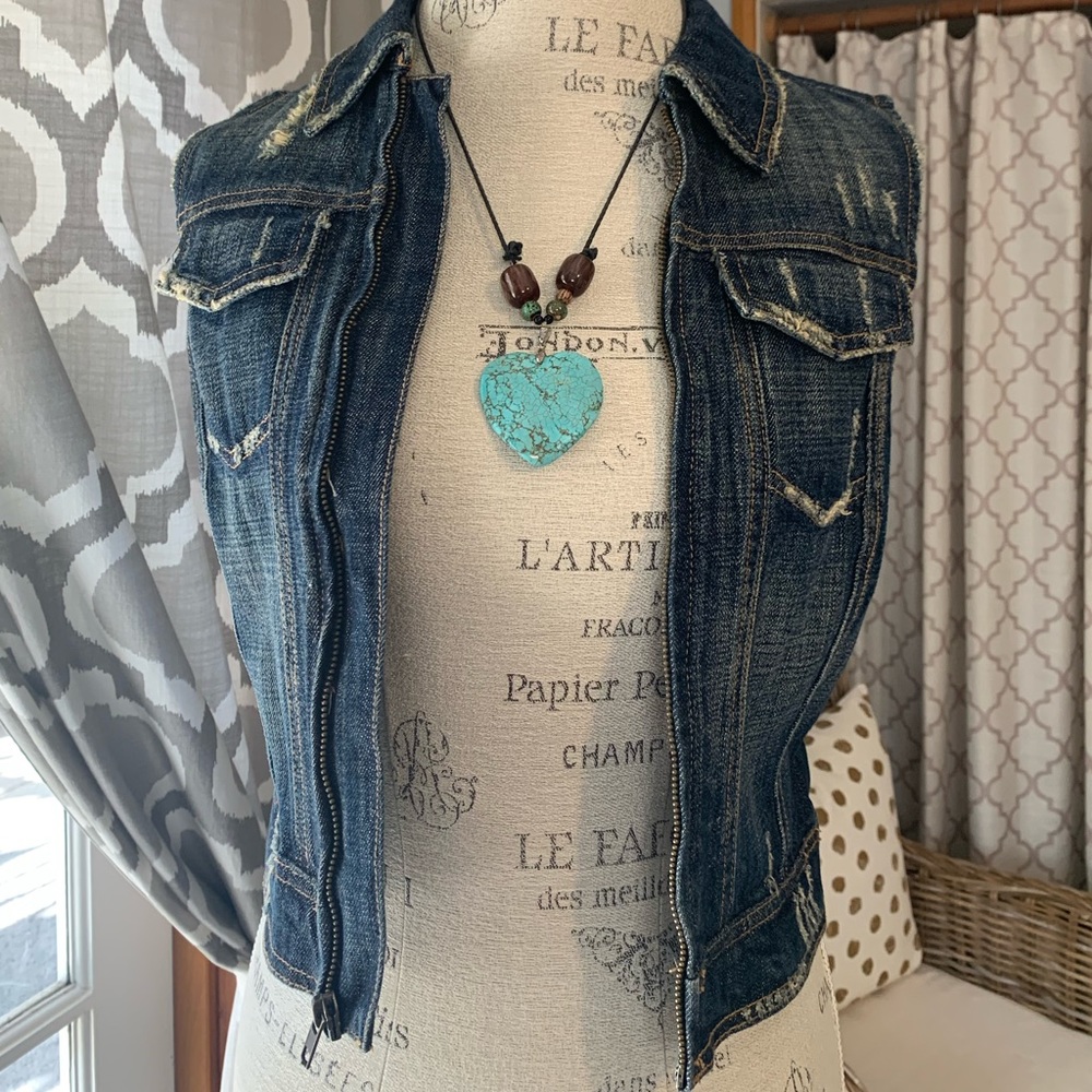 Denim Jean Vest